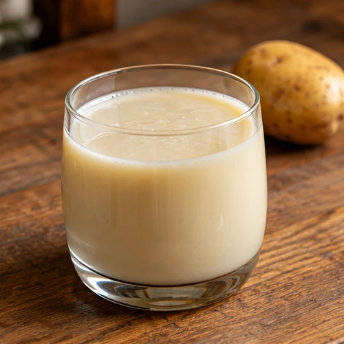 Ji pòmdetè — juice illustration